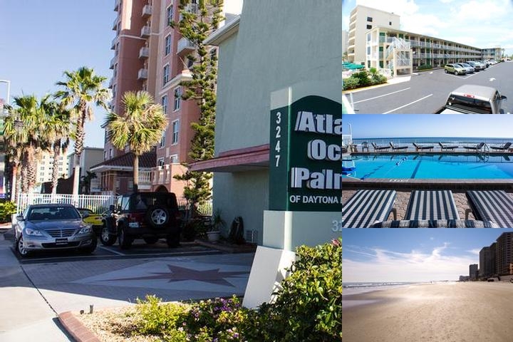 Atlantic Ocean Palm Inn photo collage