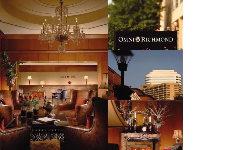 Omni Richmond Hotel photo collage