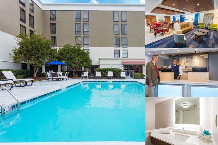 Holiday Inn Express Hotel & Suites Wilmington-University Ctr, an photo collage
