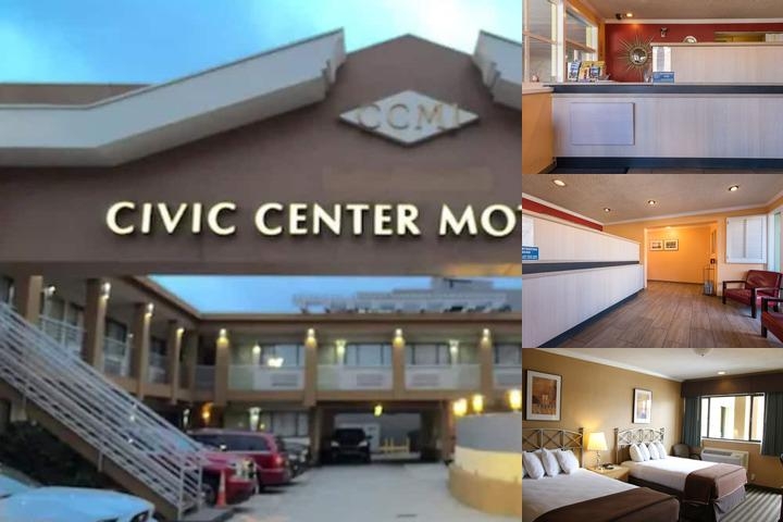 Civic Center Motor Inn photo collage