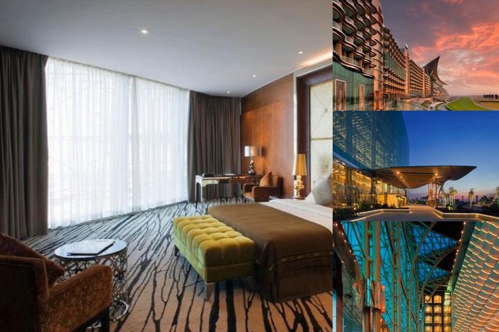 The Meydan Hotel Dubai photo collage