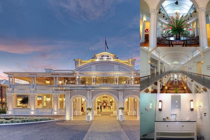 Grand Pacific Hotel Fiji photo collage