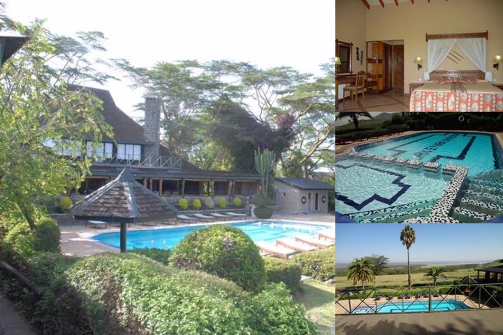 Lake Nakuru Lodge photo collage