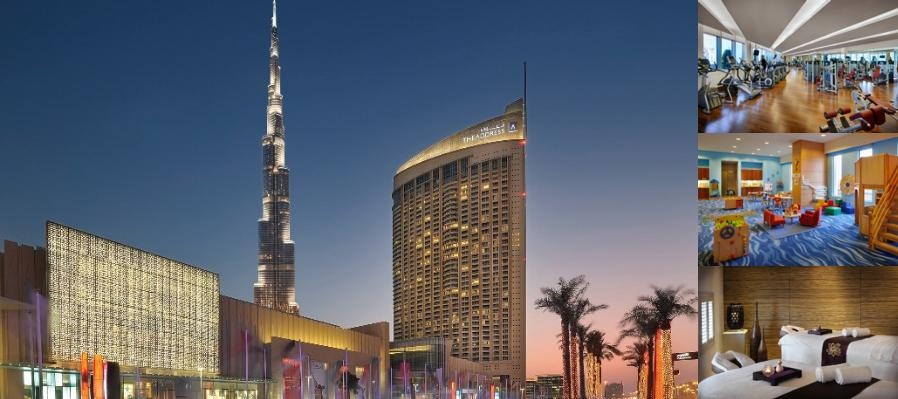 Address Dubai Mall photo collage