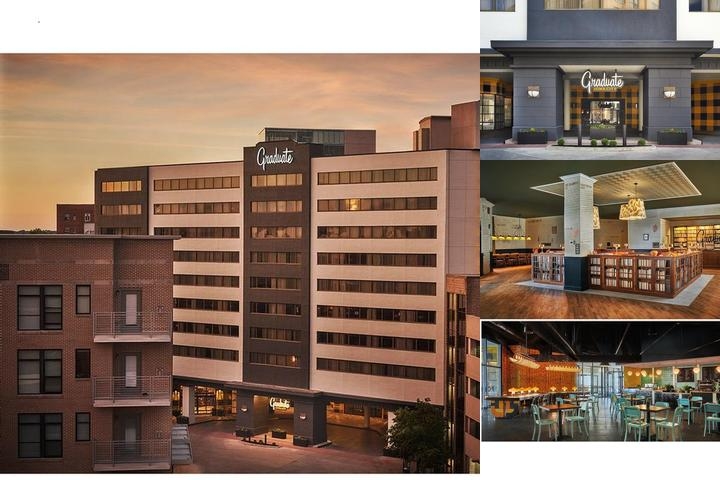 Graduate Iowa City Hotel photo collage