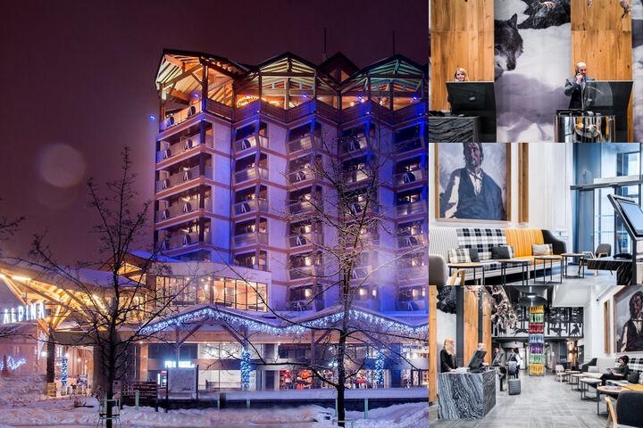 Alpina Eclectic Hotel photo collage