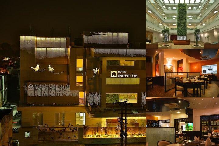Inderlok Hotel photo collage