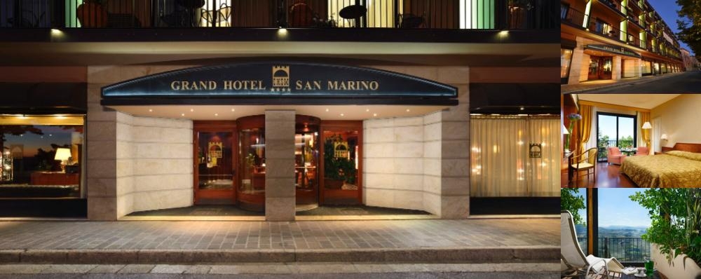 Grand Hotel San Marino photo collage