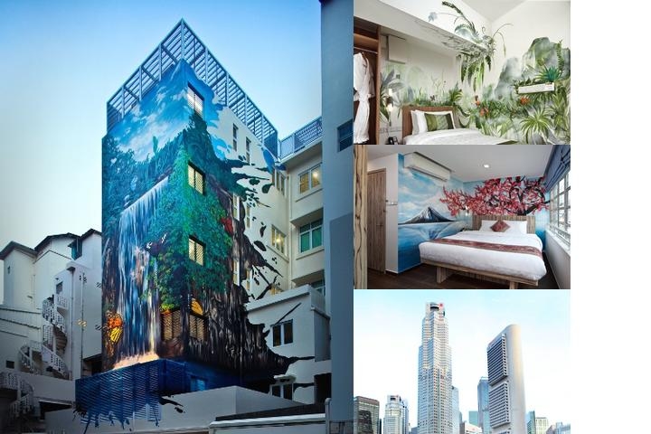 Hotel Clover 5 Hongkong Street photo collage