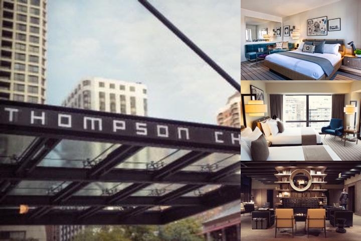 Thompson Chicago photo collage