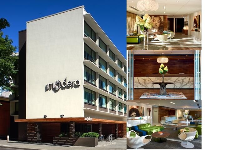 The Hotel Zags Portland photo collage