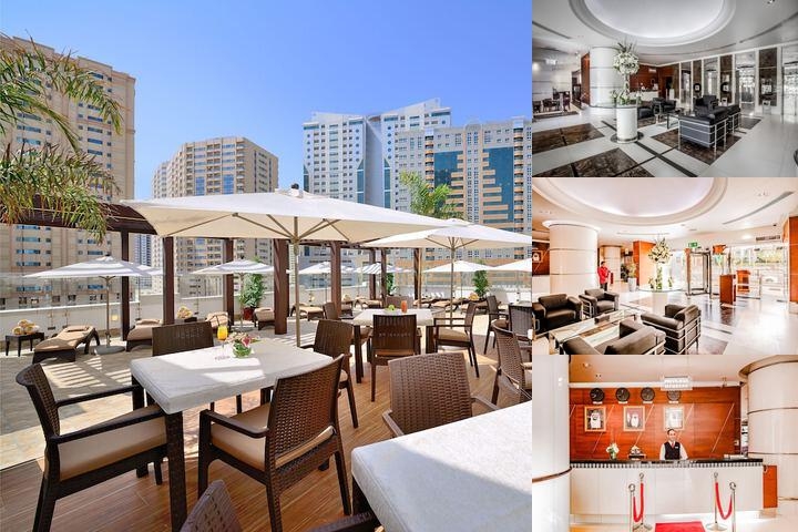 Golden Sands Hotel Sharjah photo collage