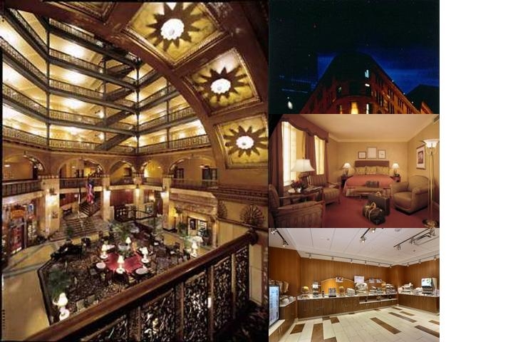 Brown Palace Hotel photo collage