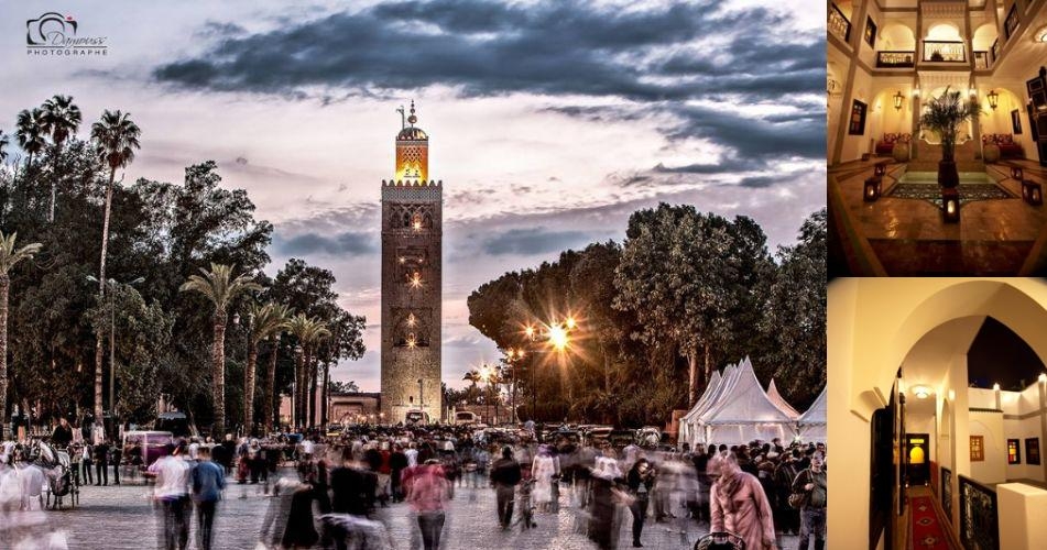 Riad Matins De Marrakech photo collage