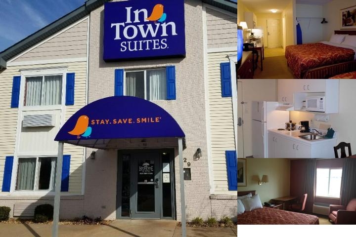 InTown Suites Extended Stay Clarksville photo collage