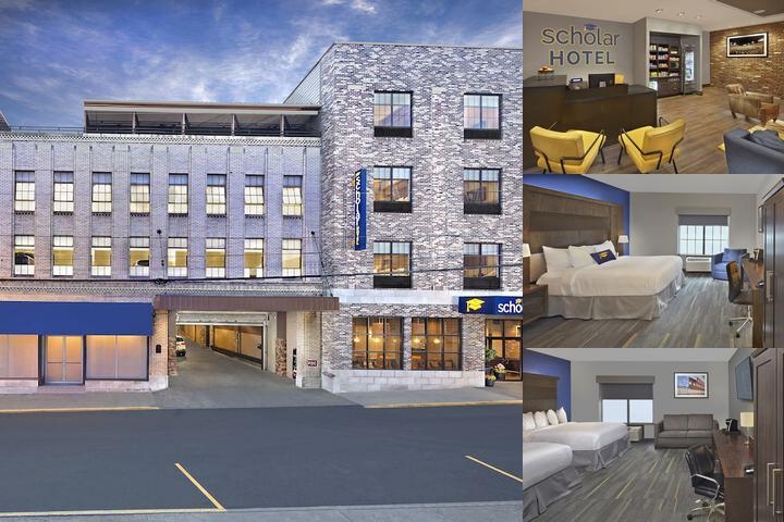 Scholar Hotel Morgantown photo collage