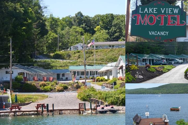 Lake View Motel photo collage