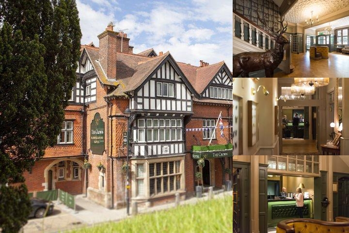 The Crown Manor House Hotel photo collage
