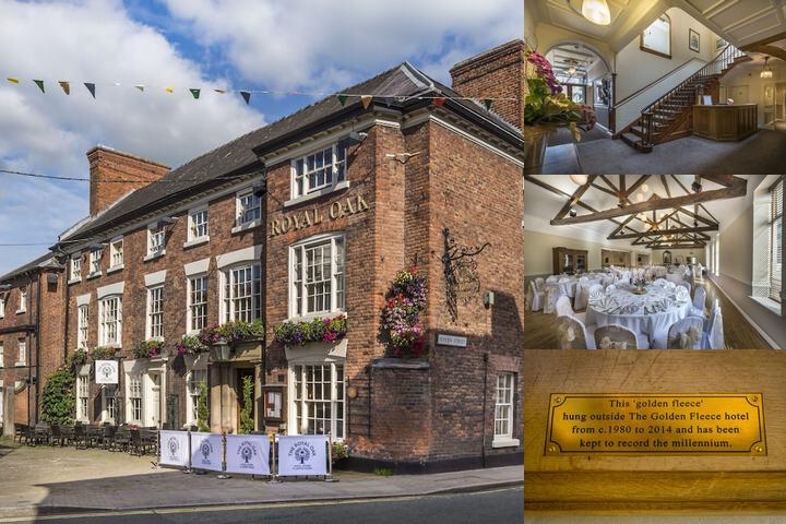 The Royal Oak Hotel, Welshpool, Mid Wales photo collage