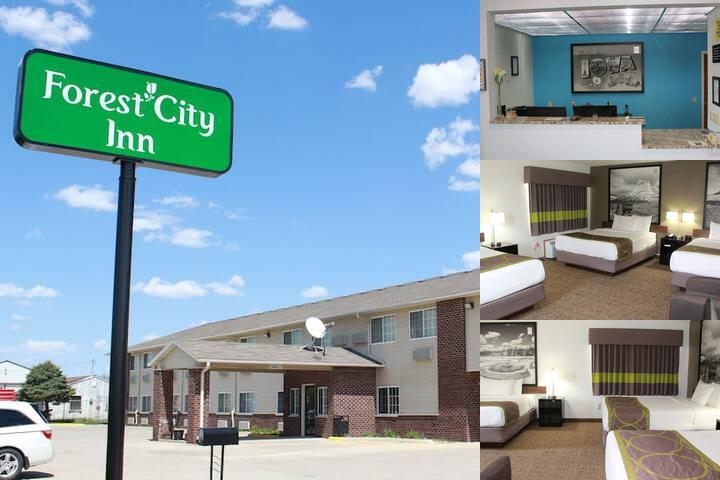 Forest City Inn photo collage