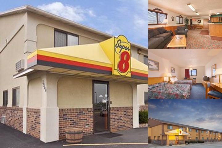Super 8 by Wyndham Muscatine photo collage