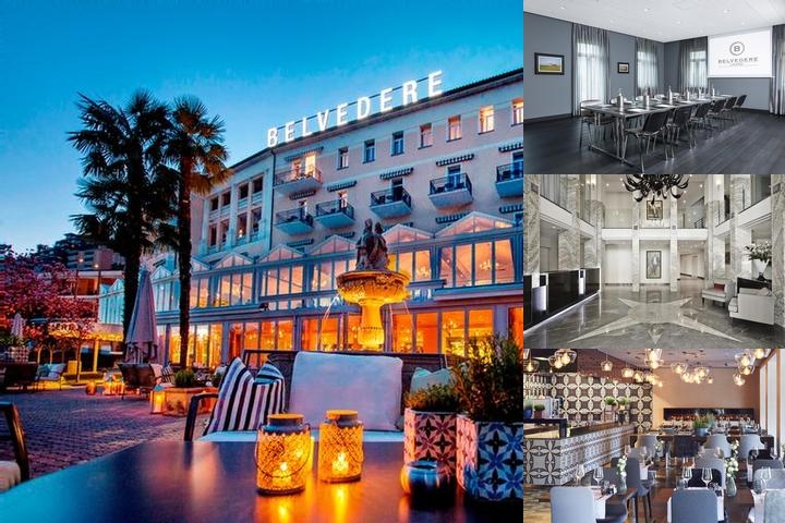 Hotel Belvedere Locarno photo collage
