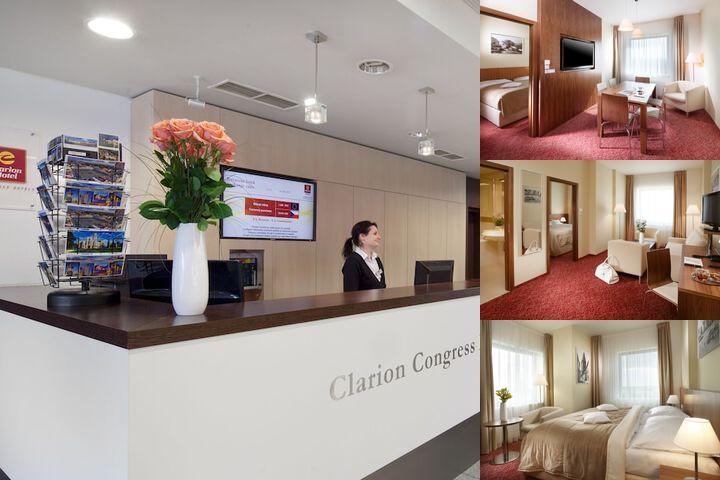 Clarion Congress Hotel Ceske Budejovice photo collage