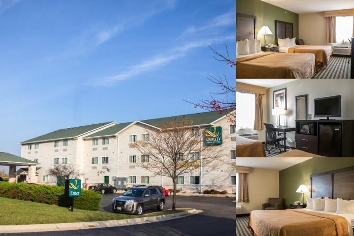 Quality Inn & Suites Loves Park near Rockford photo collage