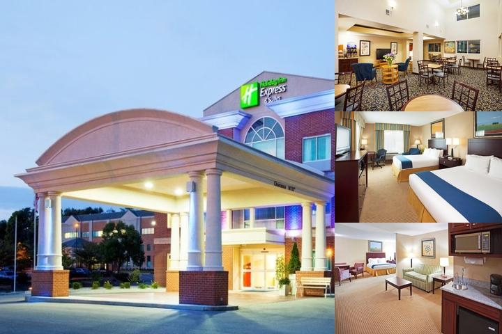Holiday Inn Express Hotel & Suites Cincinnati Se Newport, an IHG photo collage