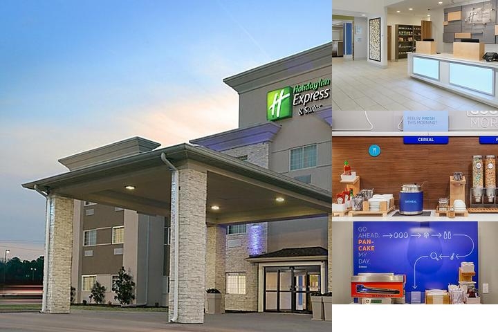 Holiday Inn Express Hotel & Suites Magnolia-Lake Columbia, an IHG photo collage