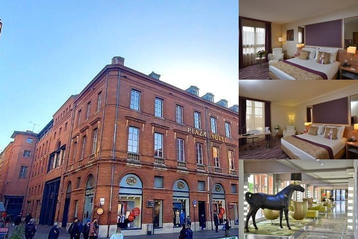 Plaza Hotel Capitole Toulouse photo collage