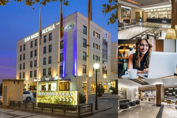 Hotel Elba Madrid Alcalá photo collage