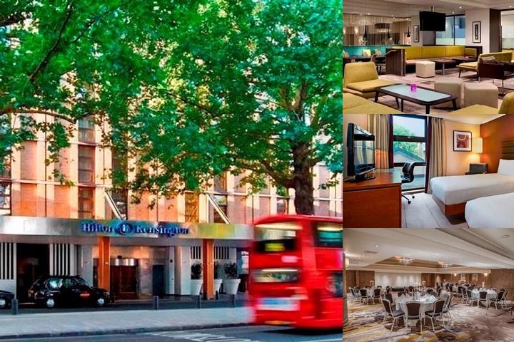 Hilton London Kensington photo collage