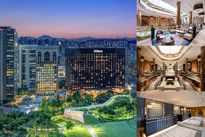 Millennium Seoul Hilton photo collage
