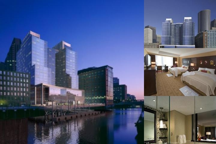Intercontinental Boston photo collage
