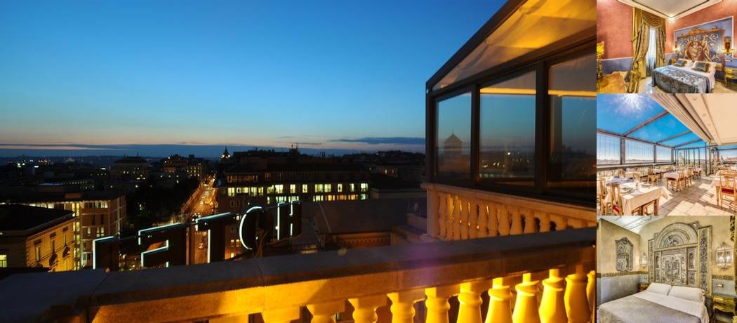 Hotel Romanico Palace photo collage