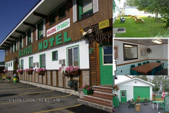 Bristol Motel photo collage