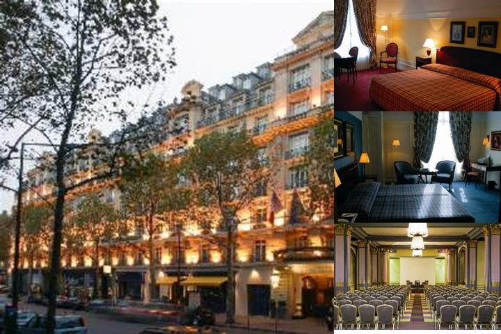 Paris Marriott Opera Ambassador photo collage