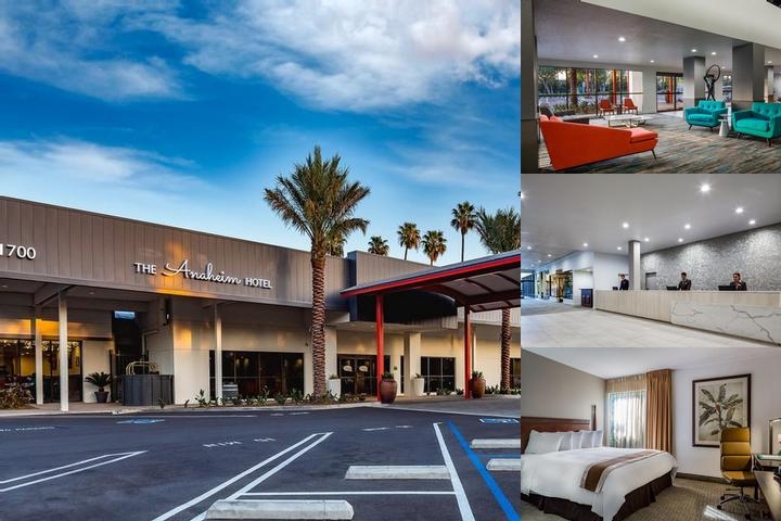 The Anaheim Hotel photo collage