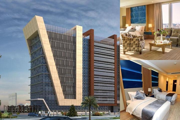 Al Mansour Suites Hotel photo collage