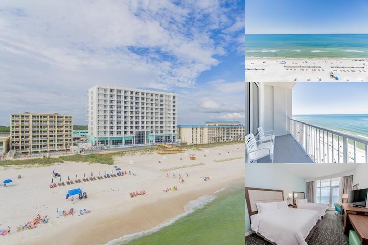 Hampton Inn & Suites Panama City Beach Beachfront photo collage