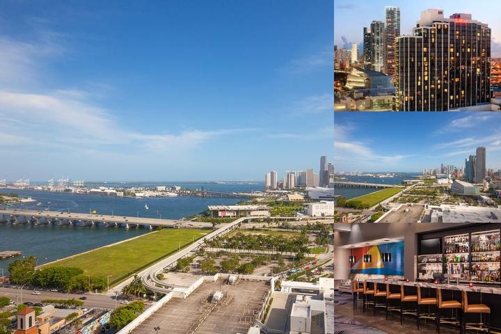 Hilton Miami Downtown photo collage