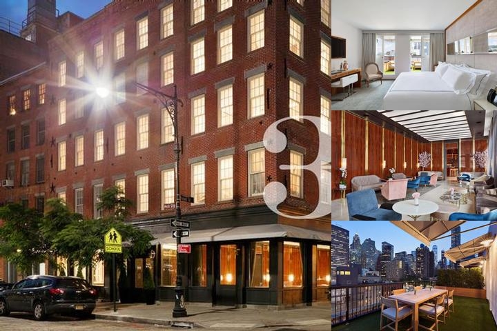 33 Seaport Hotel New York photo collage