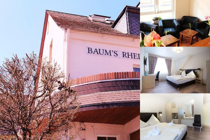 Baums Rheinhotel photo collage