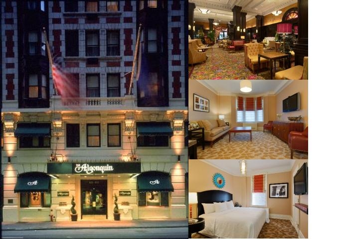 The Algonquin Hotel Times Square, Autograph Collection photo collage