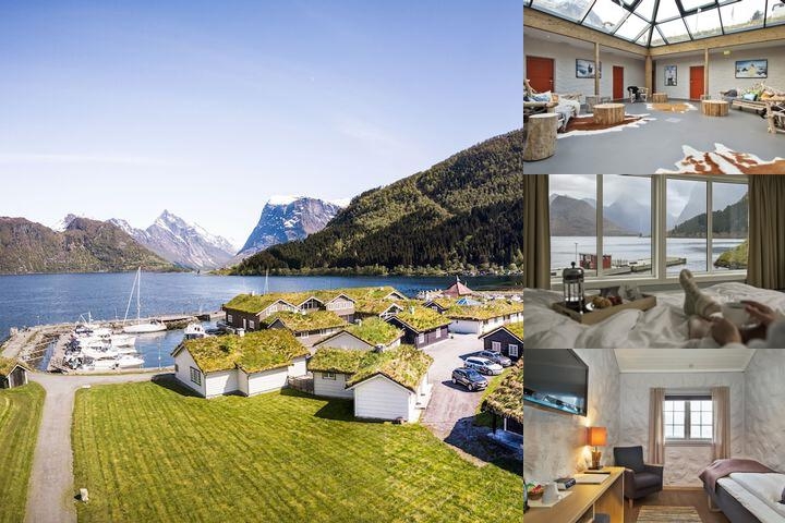 Saga Fjord Hotel photo collage