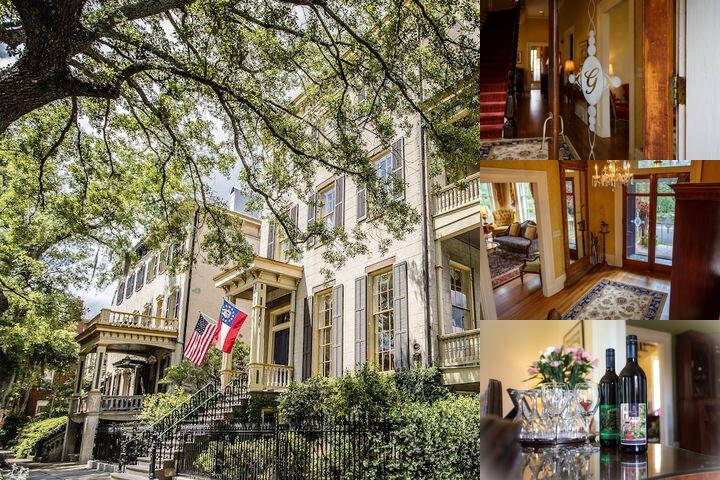 The Gastonian, Historic Inns of Savannah Collection photo collage