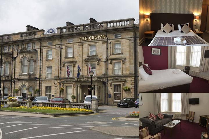 Crown Hotel Harrogate photo collage