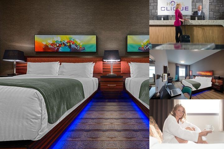 Hotel Clique Calgary Airport photo collage