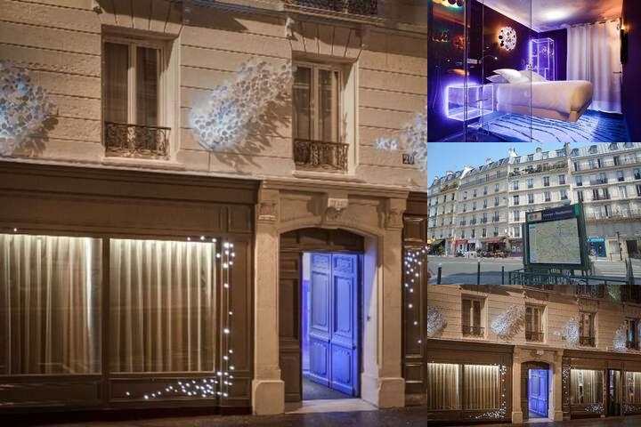 Seven Hotel Paris photo collage